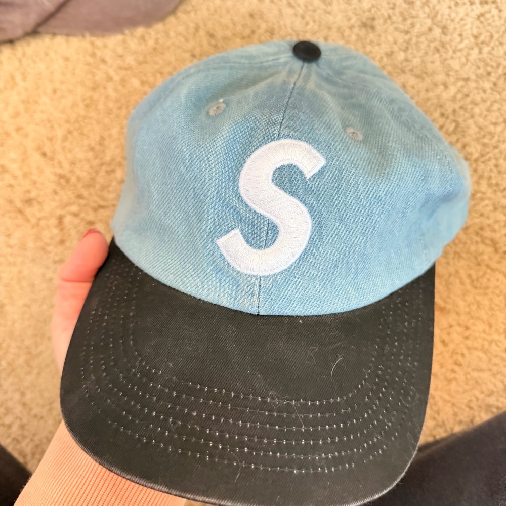Supreme Denim and Black Cap